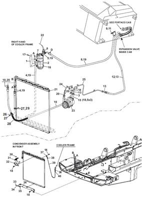 Air conditioning, pipes 9991362S2