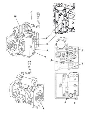 Transmission pumps, assembly 9991521