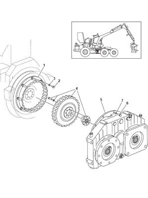 Distribution box, mounting 9991699