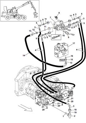 Transmission, high pressure sensors 9991889