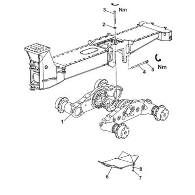 Bogie, assembly 9991949