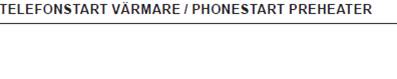 Webasto order by phone, assembly 9992168