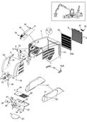 Hood guard, mounting 9992173
