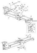 Rear drive motor, brakes 9992399S2