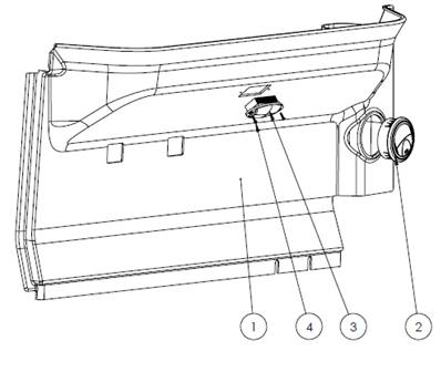 7000 seat, armrests 9992600