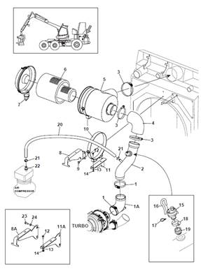 Engine air filtration, assembly 9992904