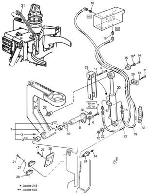Felling link LM006805