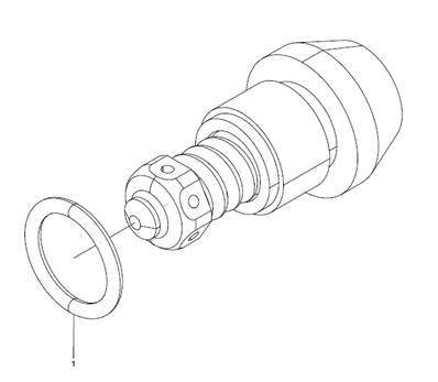 Relief valve 160 bar LM620492