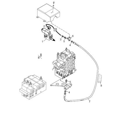 Accumulation kit electrical system LM999098