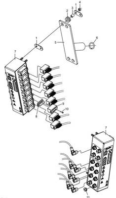 Log Mate 510 brackets and boxes LM999204