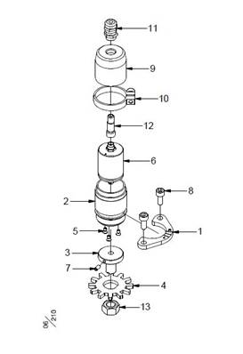 Encoder of saw unit SuperCut 100 LM999413