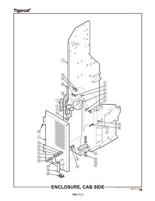 Enclosure, Cab Side 1062781