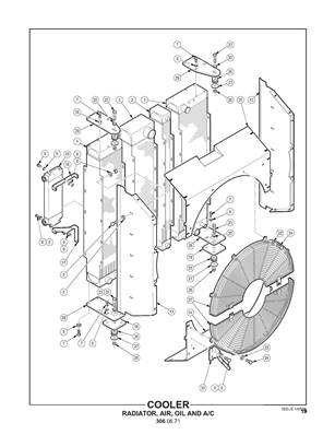 Cooler radiator, Air, Oil and A/C 3060671