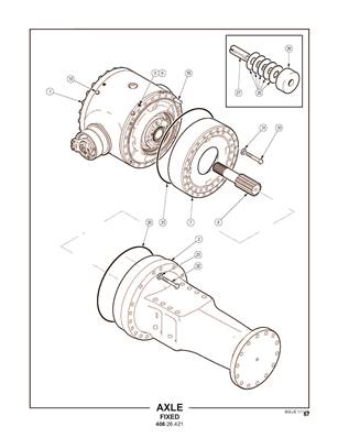 Axle Fixed 40626421