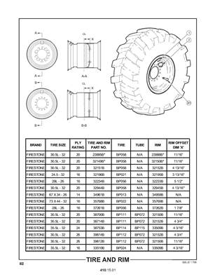 Tire and Rim 4101501S2