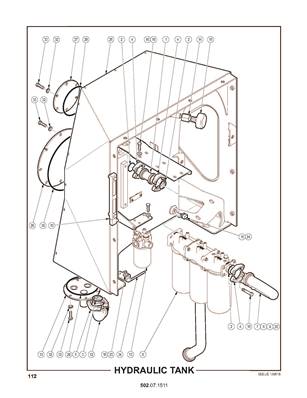 Hydraulic Tank 502071511