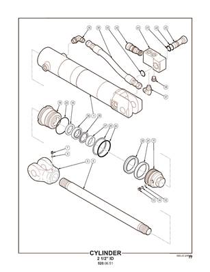 Cylinder 2 1/2" ID 5200651