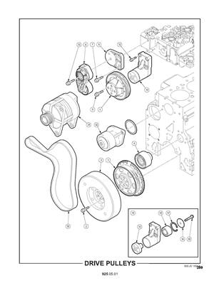 Drive pulleys 9250501