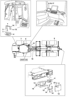 Reversing camera, mounting 9991430