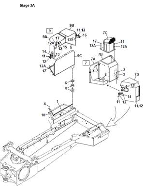 Fender boxes, assembly 9991664