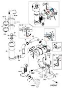 Stage 5 engine exhaust, fitting 9991947S2