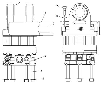 AV17S rotator, assembly 9992340