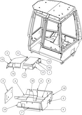 7000 seat, armrests 9992582
