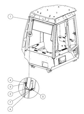 7000 seat, armrests 9992630