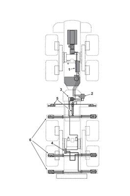 Hydraulic cradles, assembly 9992653