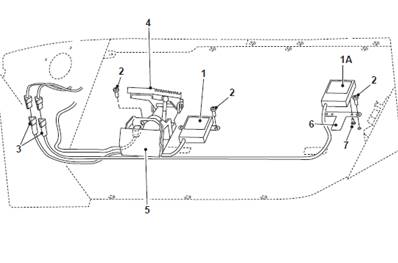 Speed ​​control pedal, assembly 9992772