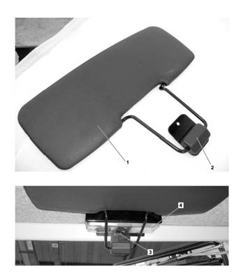 Sun visor, assembly 9992822