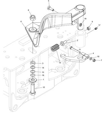 Upper delimbing knife LM0053532