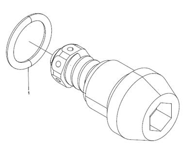 Relief valve 280 bar LM620484