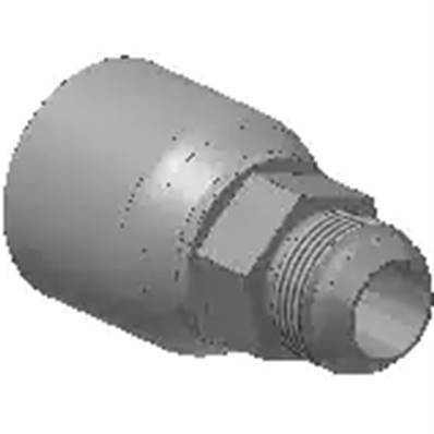 Crimp fitting Parker JIC 3/4 - Male - Series 43 10343-6-6