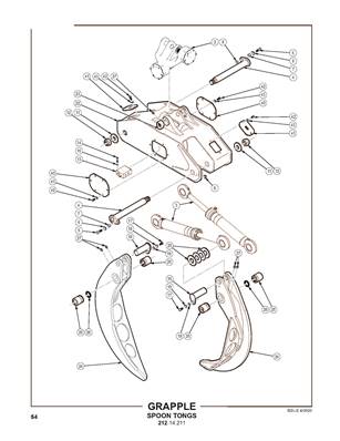 Grapple, Spoon Tongs 21214211