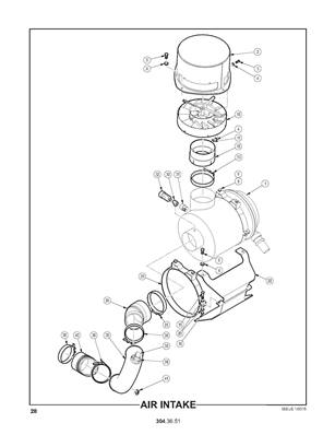 Air intake 3043651