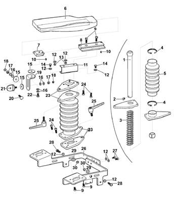 7000 seat, armrests 7021842