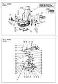 3000 HIGH END seat assembly 9991088S2