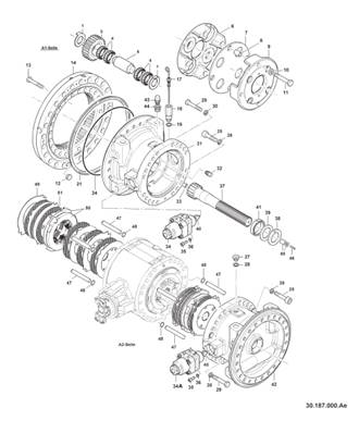 Bogie, assembly 9991287