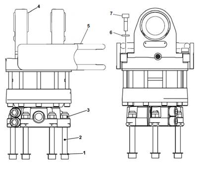 AV17S rotator, assembly 9991500