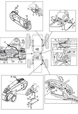 Central lubrication, assembly 9991869