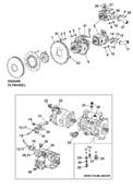 Transmission pump bracket, assembly 9991957S2