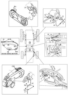 Central lubrication, assembly 9992256