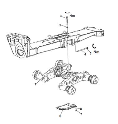 Bogie, assembly 9992351