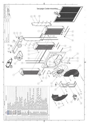 Water cooling, mounting 9992511