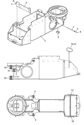 Front frame, assembly 9992671