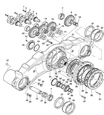 Bogie, assembly 9992728S2