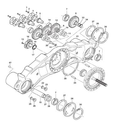 Bogie, assembly 99929237S2