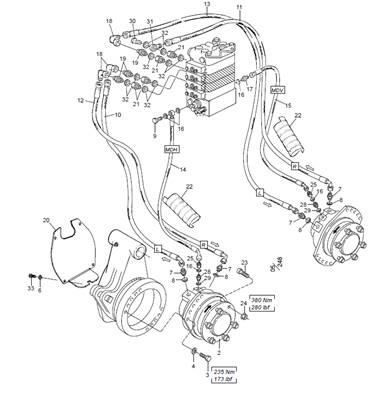 Feed roller motors LM005966