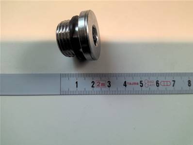 Hex Plug 1/2'' Log Max RE601003